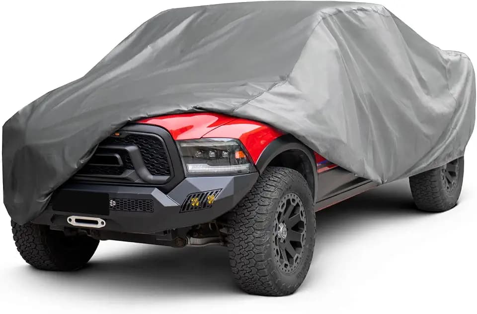 XCAR Waterproof Truck Car Cover, All Weather, Fits Trucks Up to 232"