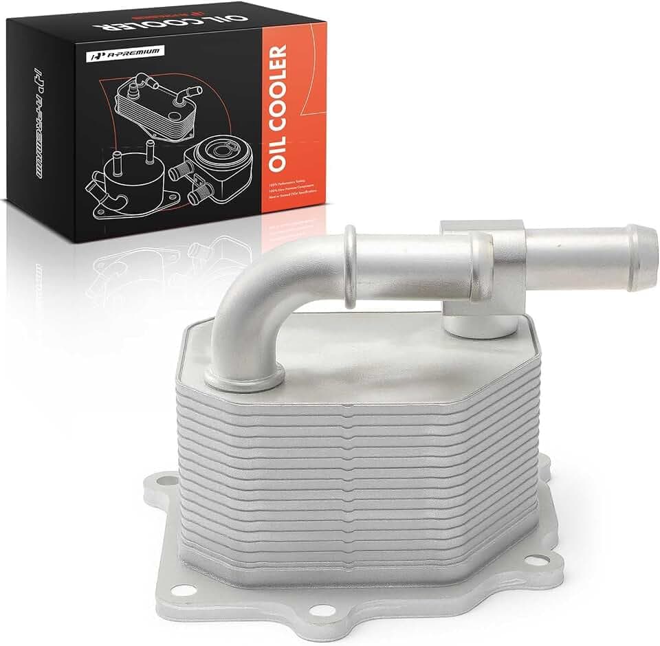 A-Premium Engine Oil Cooler Compatible with Ford, Lincoln