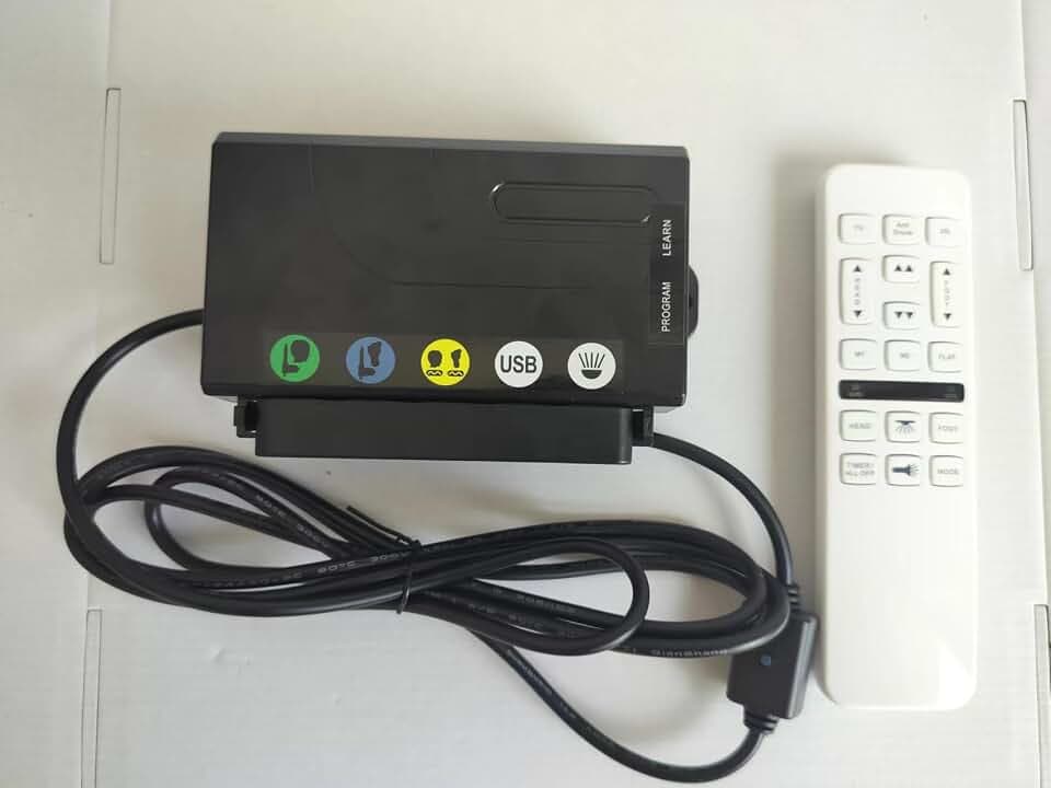 Adjustable Bed Remote HJH55 and HJC18 Control Box