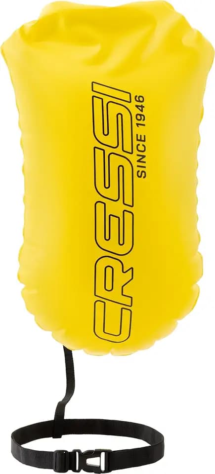 Cressi Glide Swim Buoy, Schwimmboje zum Schwimmen, Schwimmhilfe, Triathlon