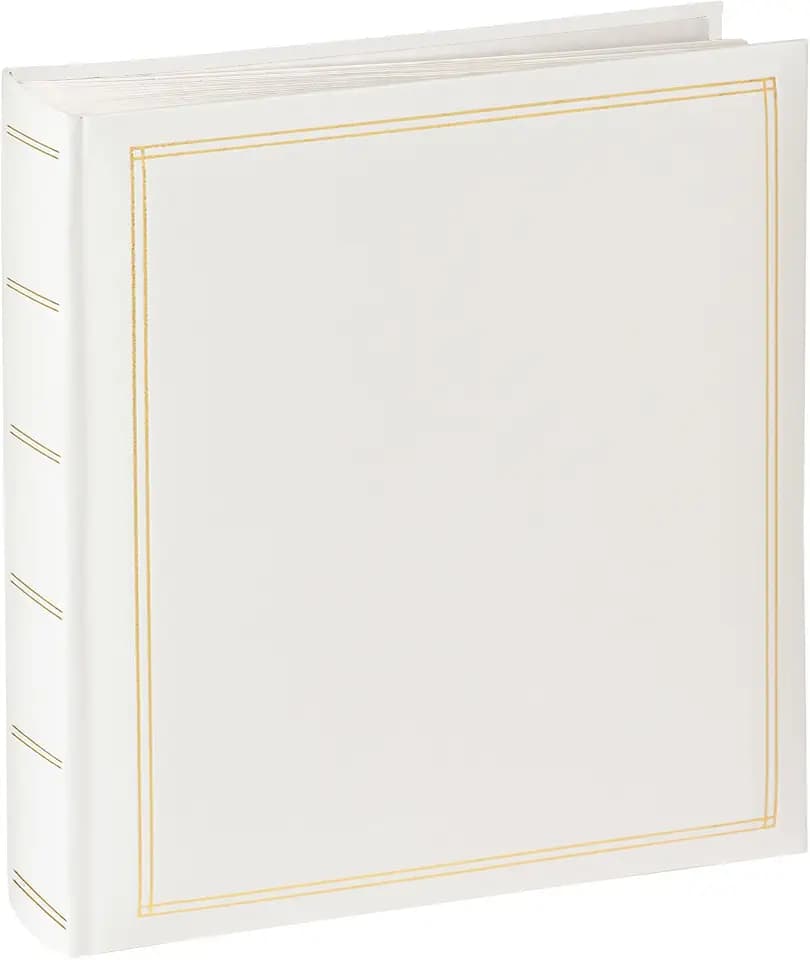 walther design Fotoalbum Selbstklebealbum Monza, weiß, 33x34 cm, SK-127-W