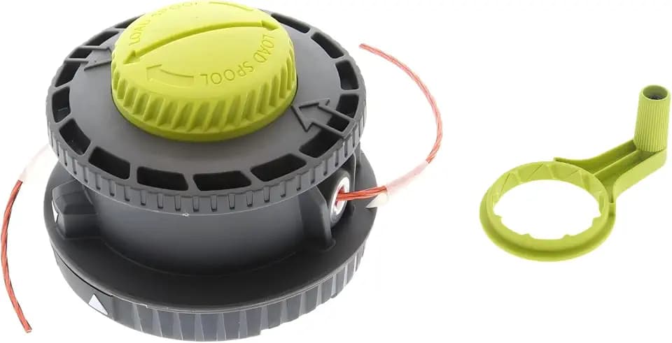 314608005 Reel Easy+ Bump Feed Trimmer Head Straight Shaft Compatible with Ryobi RY15527, RY15527VNM, RY15526VNM, RY15526, RY15529VNM