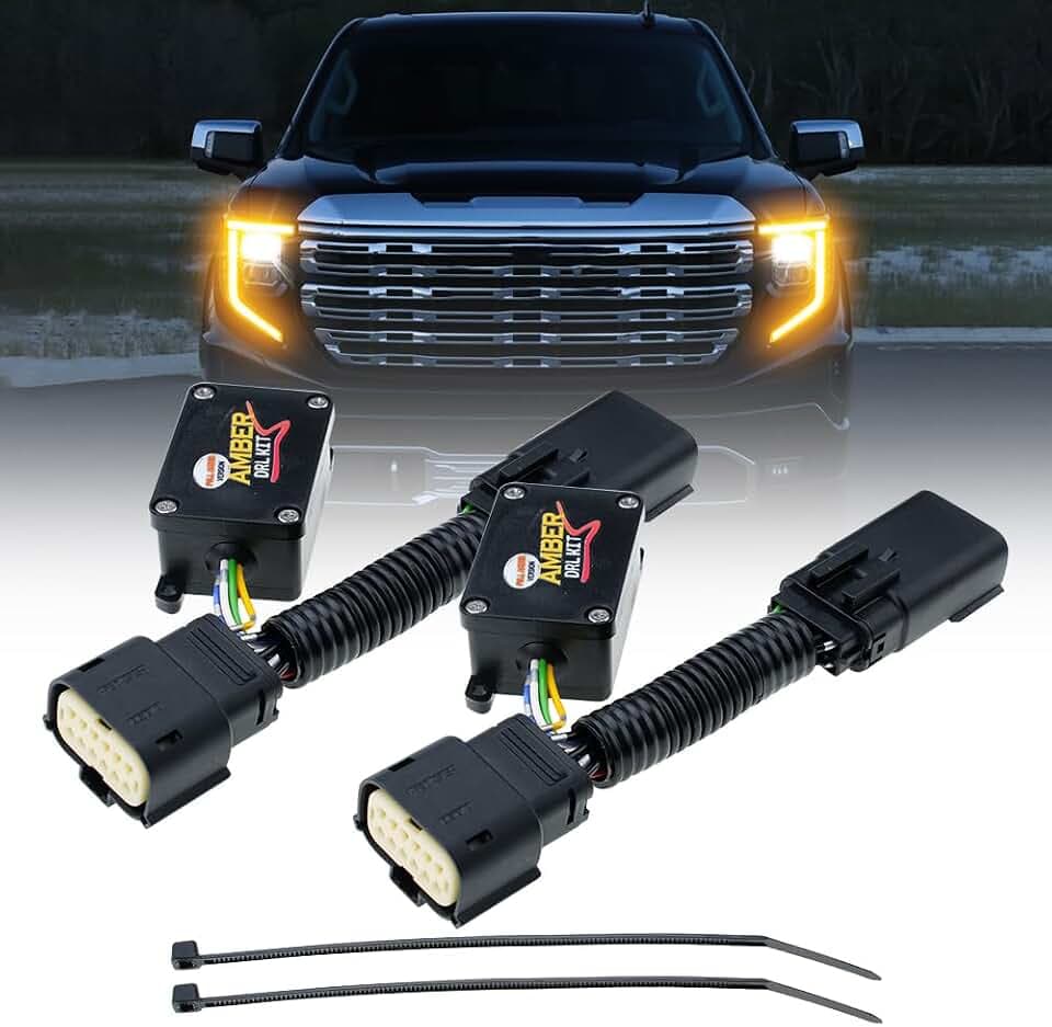 Full-Time Amber DRL Override Harness for 2022-2026 Chevy Silverado 1500