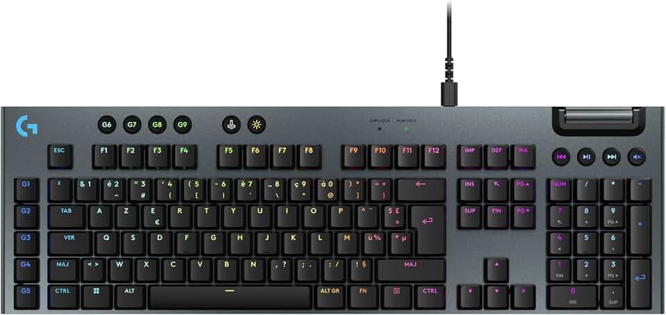 Logitech G G915 X - Kabelgebundene, Gaming-Tastatur