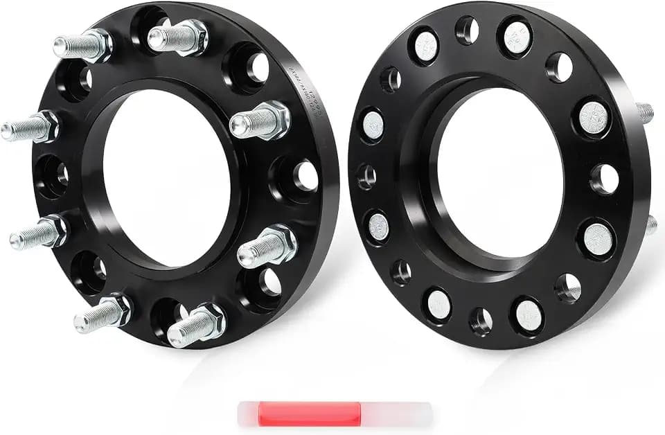 ECCPP 2PCS 1 in 8x180 Wheel Spacers for Chevy Silverado 2500 HD 2011-2025