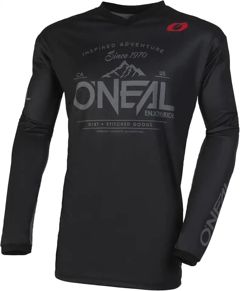 O'NEAL | Motocross-Trikot | Enduro MX | Atmungsaktives Material, gepolsterter Ellenbogenschutz, Passform für maximale Bewegungsfreiheit | Element Jersey Dirt | Erwachsene