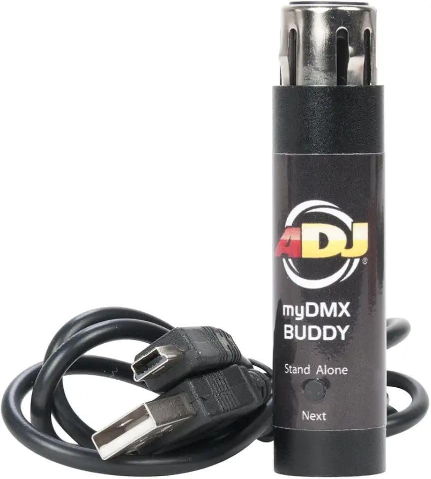 ADJ Products, MYDMX Buddy, Entry Level DMX Hardware Dongle Compatible with MYDMX 2.0 Software MYD858