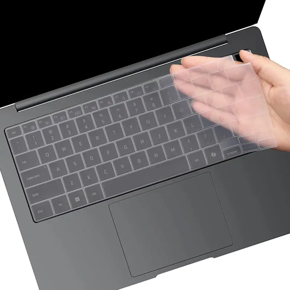 Keyboard Cover for Samsung Galaxy Book 5 Pro 14"，Galaxy Book4 Edge 14" GalaxyBook 4 Pro 14" inch Laptop Keyboard Protective Skin-Clear