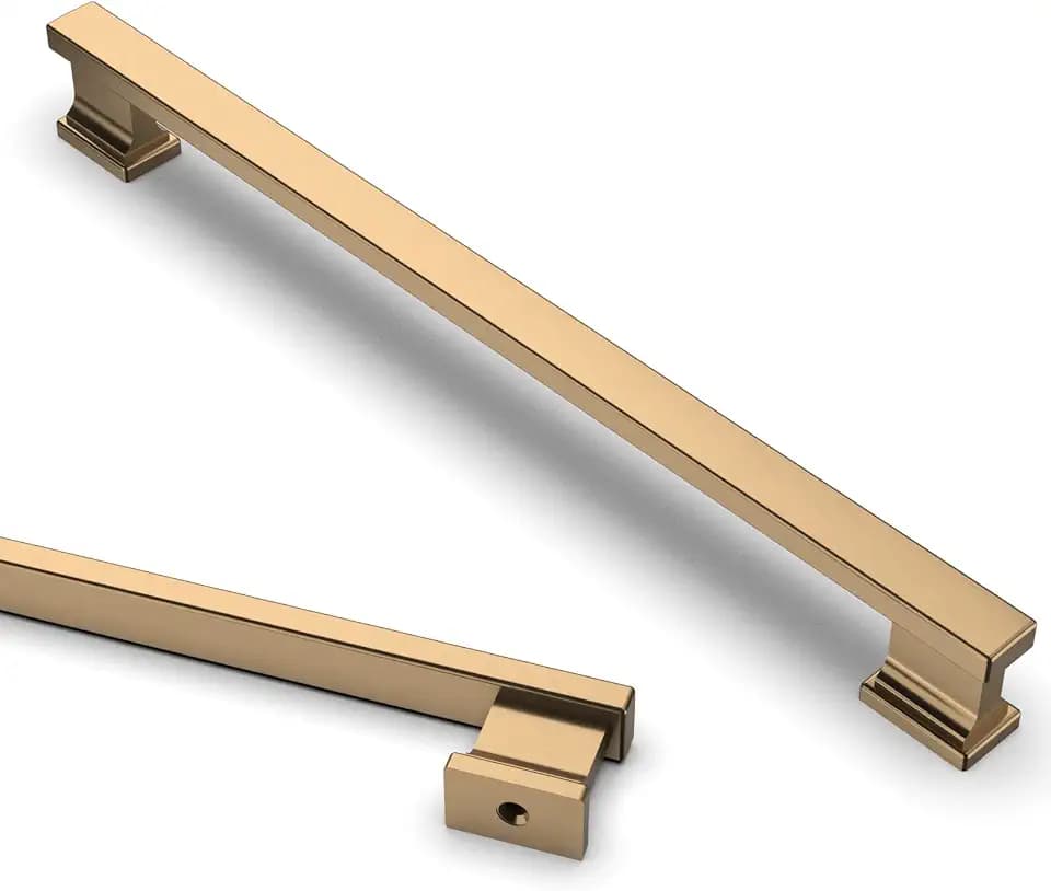 Asidrama 10 Pack 9 inch Champagne Bronze Kitchen Cabinet Handles