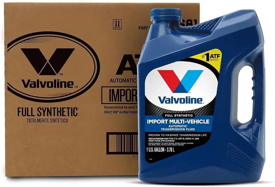 Valvoline Import Multi-Vehicle (ATF) Full Synthetic Automatic Transmission Fluid 1 GA, Case of 3