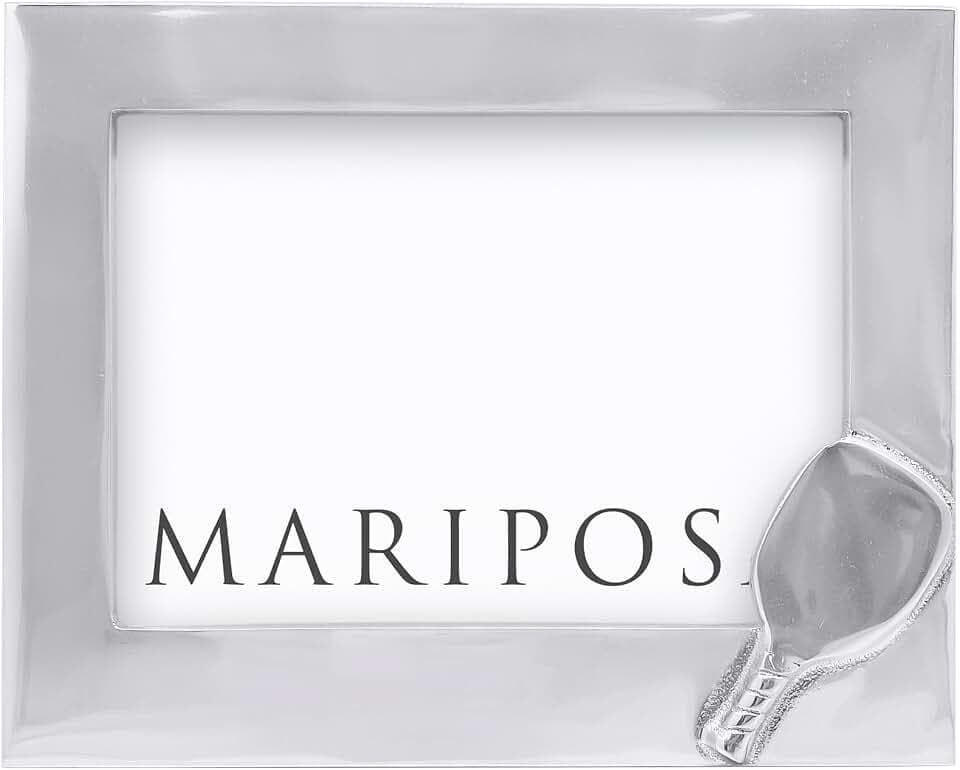 MARIPOSA PICKLEBALL 5X7 FRAME | SILVER | BRILLANTE | FRAMES | ENGRAVABLE FRAMES | RECYCLED SANDCAST ALUMINUM | HANDMADE IN MEXICO