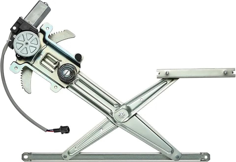 BDFHYK 741-014 Power Window Regulator with Motor Front Left Driver Side for Chevy Colorado 2004-2012| for GMC Canyon | for Isuzu I-280, I-290, I-350, I-370