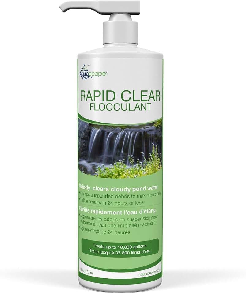 Aquascape Rapid Clear Flocculant (16 Oz / 473 ml)