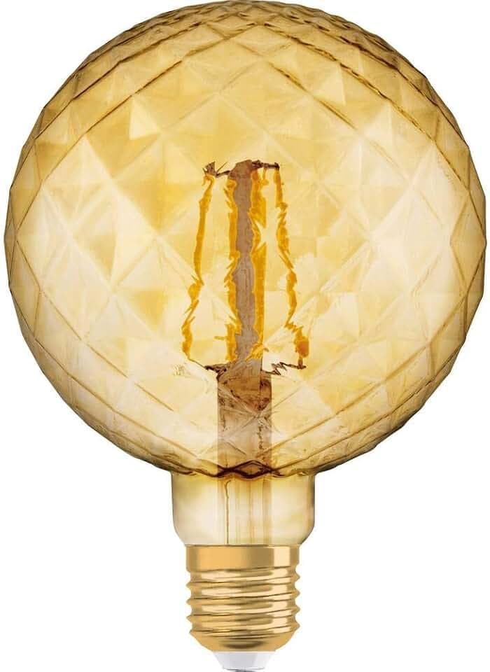 Osram LED Vintage 1906 Lampe, Sockel: E27, Warm White, 2500 K, 4, 50 W, Ersatz für 40-W-Glühbirne, 1 Stück (1er Pack)