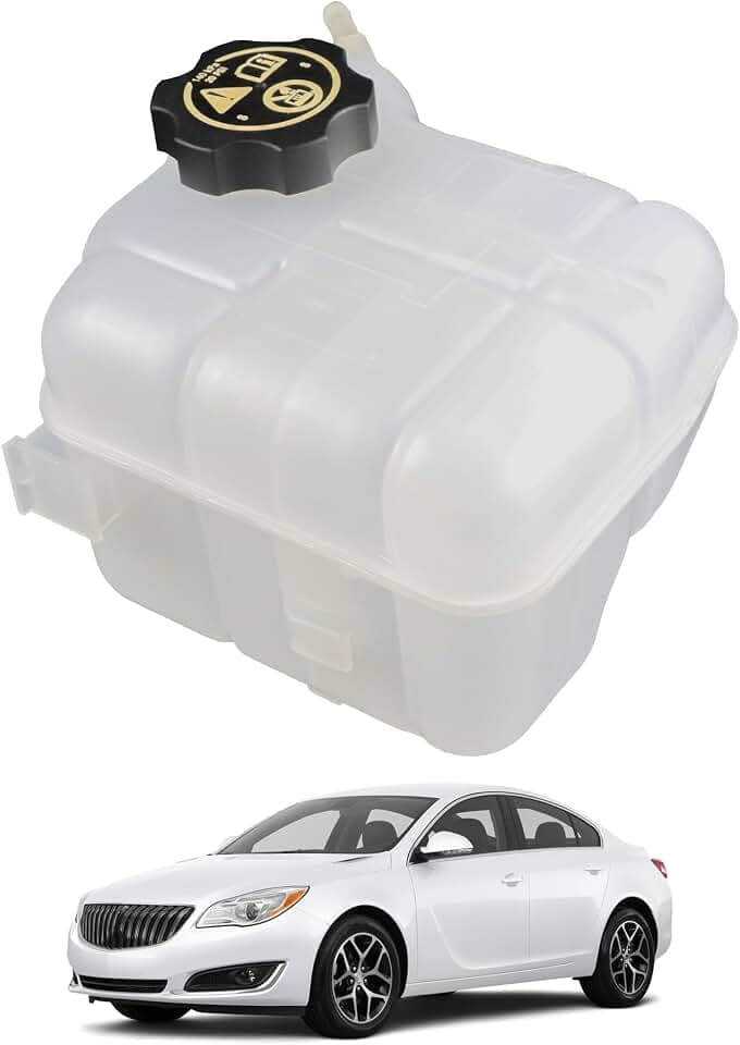 Engine Coolant Reservoir Tank with Cap Fit for 10-19 Chevrolet