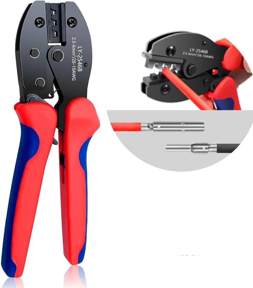 Solarpanel-Crimpzange, Crimper für 2,5/4/6 mm Solarpanel-PV-Kabel