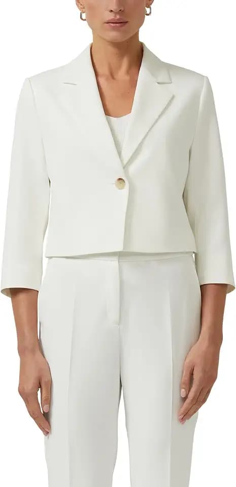 s.Oliver Black Label Damen 2177857 Blazer mit 3/4-Ärmeln (1er Pack)