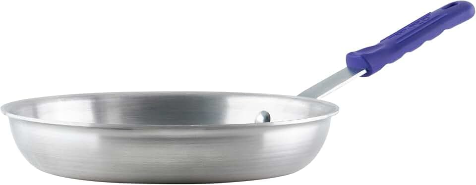 Winco 10" Natural Induction Aluminum Fry Pan