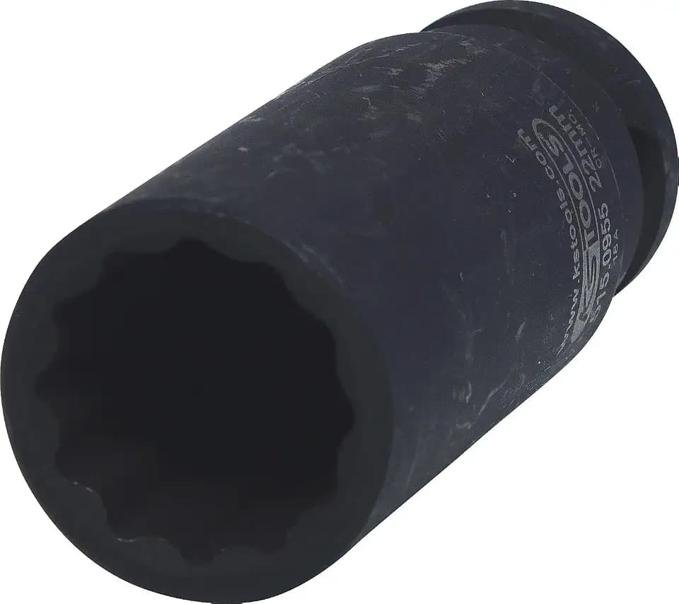 KS Tools 515.0955 1/2" 12-kant-Kraft-Stecknuss, lang, 22 mm