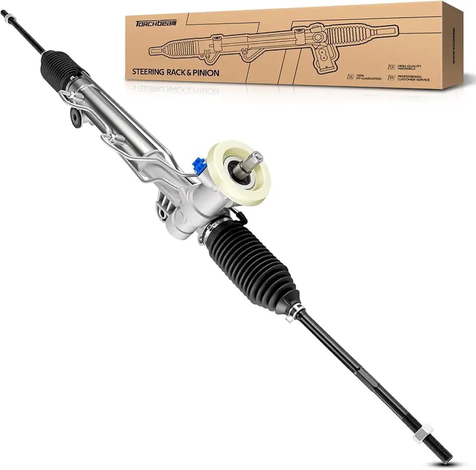 Torchbeam Power Steering Rack and Pinion Assembly Fit for Impala 2004-2005 2008-2011 Monte Carlo 2004-2005, Impala 2006-2007 5.3L Monte Carlo 2006-2007 5.3L, Replace 22-1012