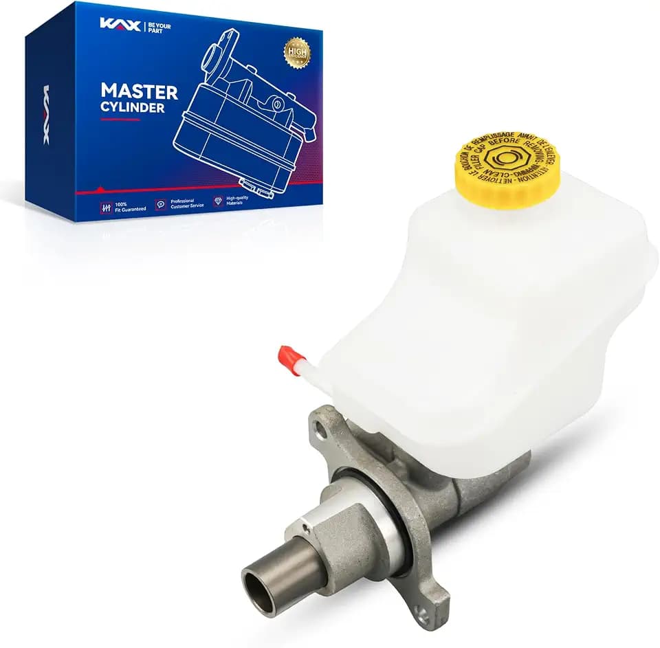 KAX Brake Master Cylinder with Reversior for Dodge 2009-2019 Charger, Chrysler 2009-2019 300, Dodge 2011-2019 Challenger, Replaces OE# M630610(Aluminium)