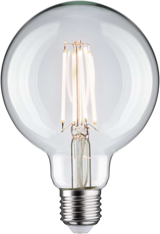 Paulmann 28958 LED Lampe Globe Filament G95 7,5W Klassik 806lm Leuchtmittel Opal 4000K Neutralweiß E27