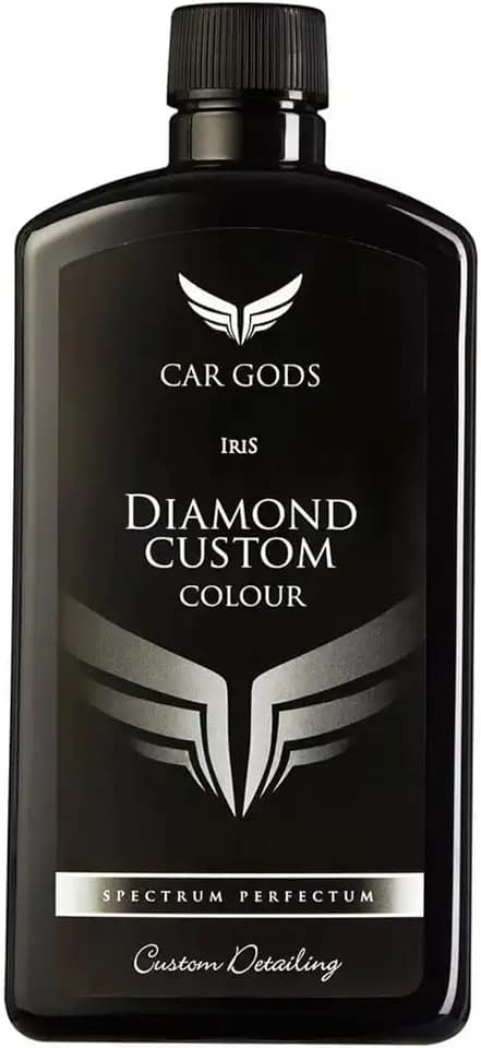Car Gods Iris Custom Color Black 3-in-1 Polish Wax Color Restorer & Scratch Remover, 16 Colors Available, 17 Fl Oz