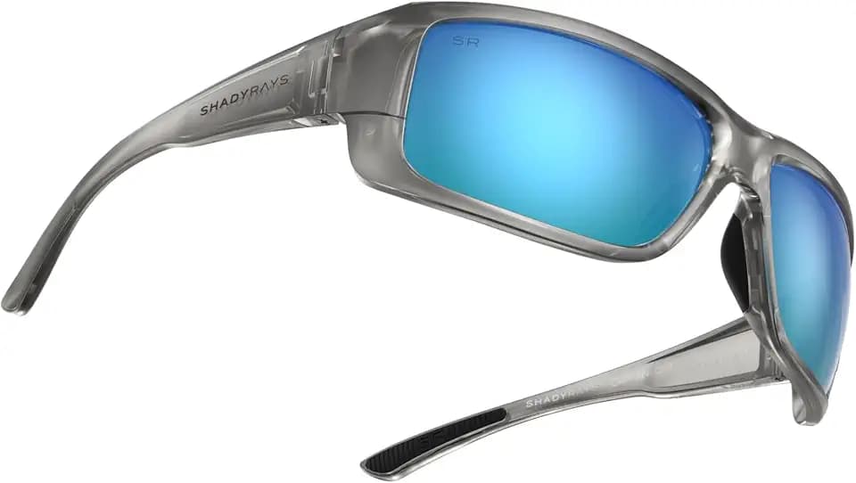 Shady Rays Capitan - Ultra Durable Wrap-around Polarized Mens Sunglasses
