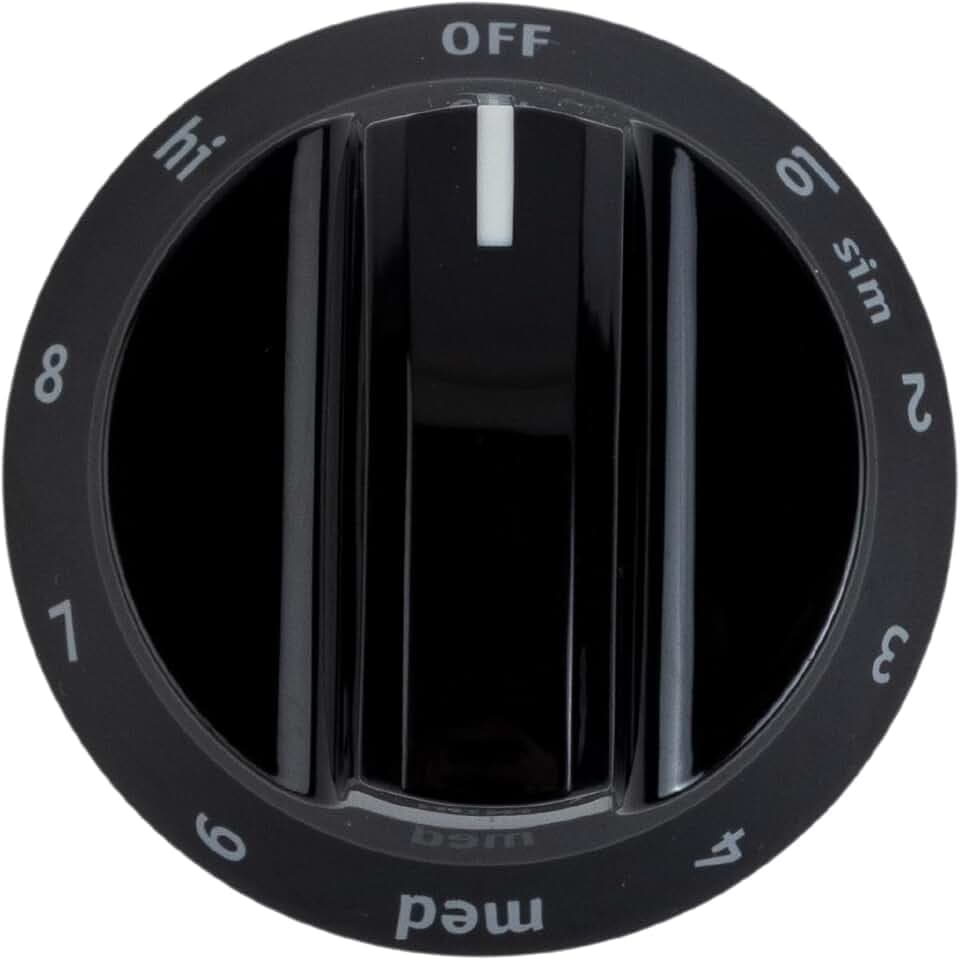 Frigidaire 316544007 Stovetop Burner Knob for Electric Ranges