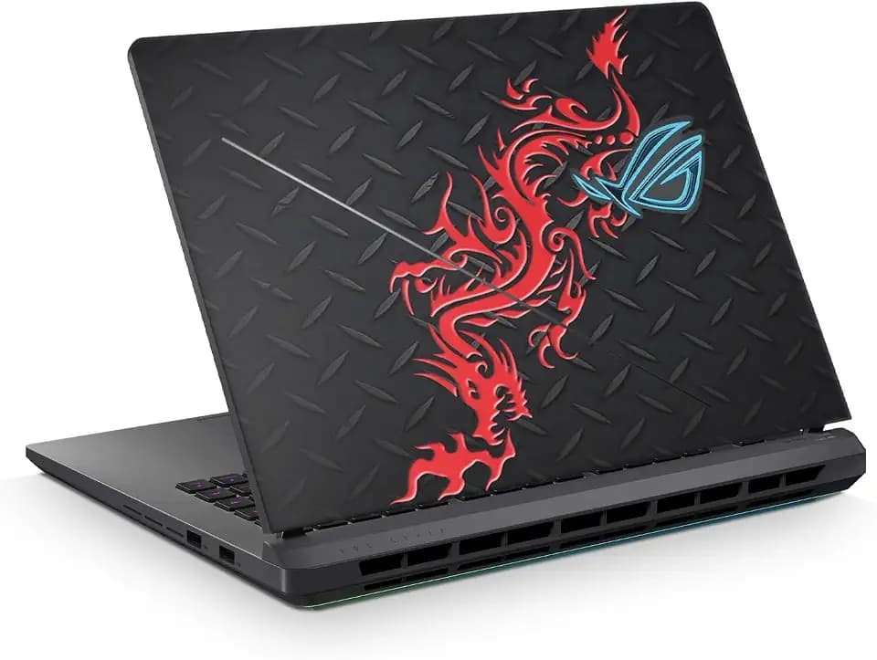 Laptop Skin Compatible with Asus ROG Strix G16 (2025) - Red Dragon - Premium 3M Vinyl Protective Wrap Decal Cover - Easy to Apply | Crafted in the USA by MightySkins