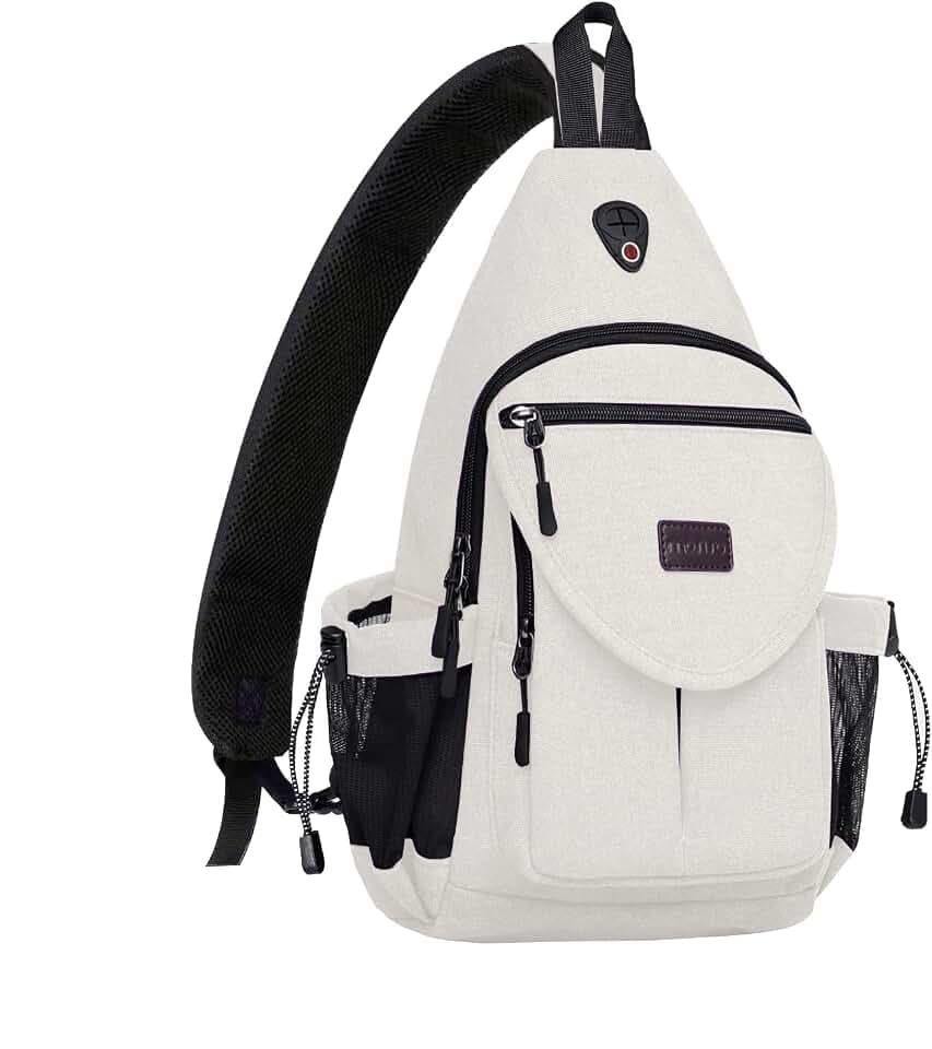 MOSISO Crossbody Sling Bag for Women, Shoulder Backpack, Hiking Daypack Bag