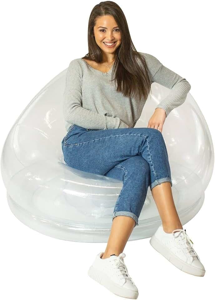 Air Candy Clear Inflatable Chair