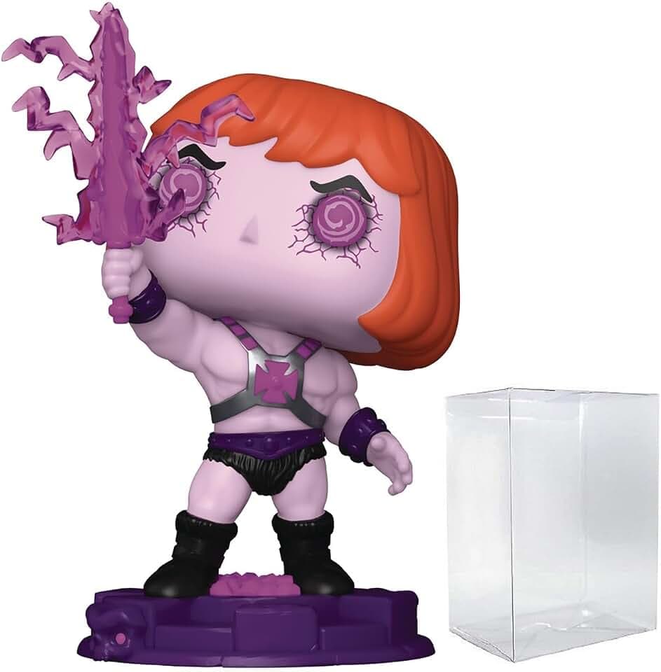 POP Funko Fusion: Masters of The Universe - Motu Limited Edition Chase Funko Vinyl Figure (Bundled with Compatible Box Protector Case), Multicolored, 3.75 inches