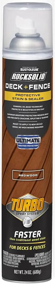 RockSolid Deck & Fence Redwood Protective Stain & Sealer