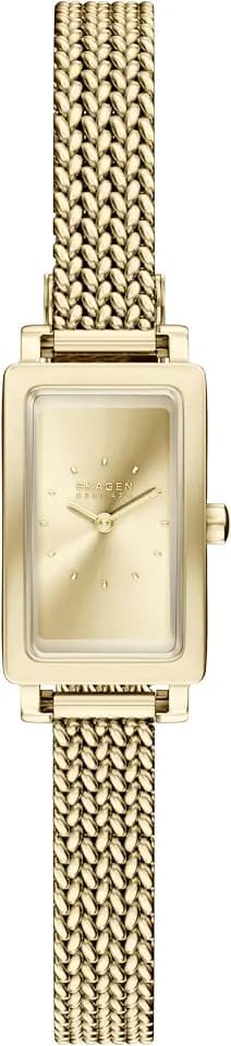 Skagen Hagen Lille Rectangular Stainless Steel Watch for Women
