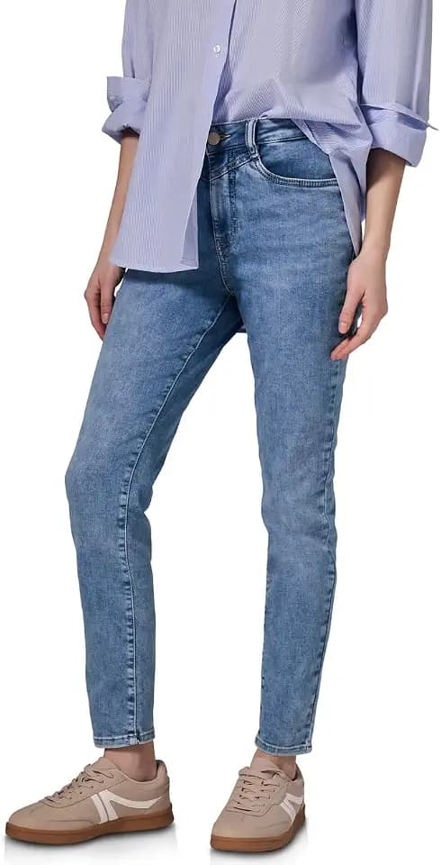 Street One Studio Damen Skinny Fit Jeans F378447