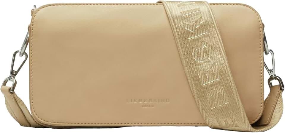 LIEBESKIND Berlin Umhängetasche „Clarice M“ I Schultertasche Leder Damen