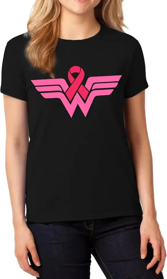 Breast Cancer Awareness Shirt for Women – Pink Ribbon Warrior Tee – Support Fighters & Survivors – Inspirational Gift for Her