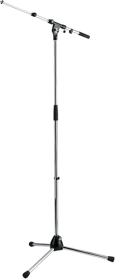 K&M 210/9 Compact Microphone Stand - Chrome