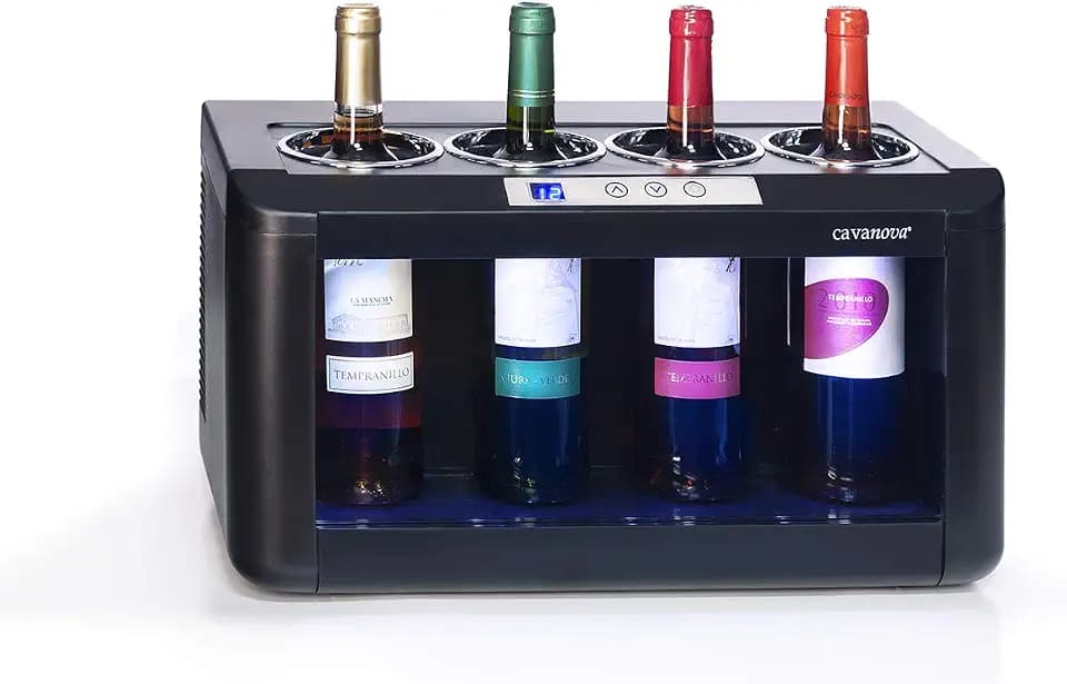 OW004 Mini-Kühlschrank, Schwarz