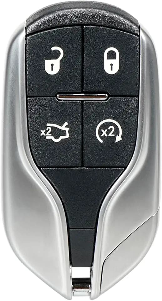 Key Fob Replacement for 2014-2016 Maserati Ghibli Quattroporte M3N-7393490 433MHz 4 Buttons