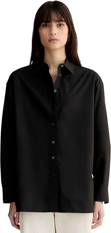 Everlane Women's Everlane The Boyfriend Shirt in Ultrasoft Cotton
