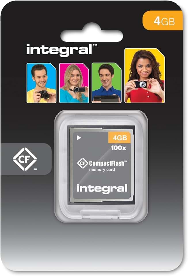 Integral Memory INCF4GV2 CompactFlash 4GB Speicherkarte