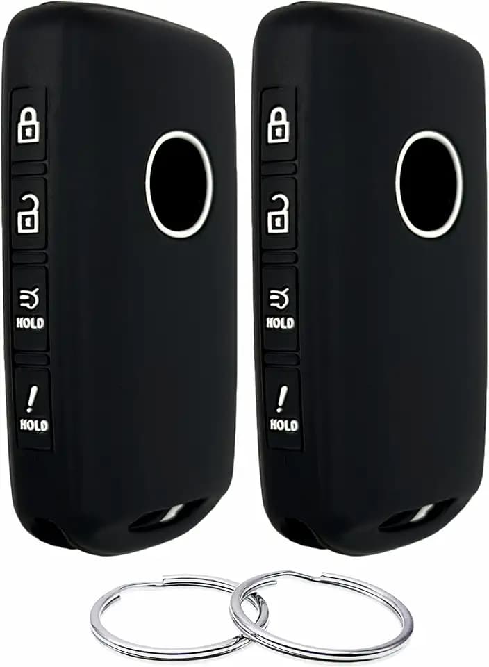 REPROTECTING Silicone Rubber Key Fob Cover Compatible with 2019-2023 Mazda 3 6 CX-30 CX-5 CX-9 CX-50 WAZSKE11D01 662F-SKE11D01