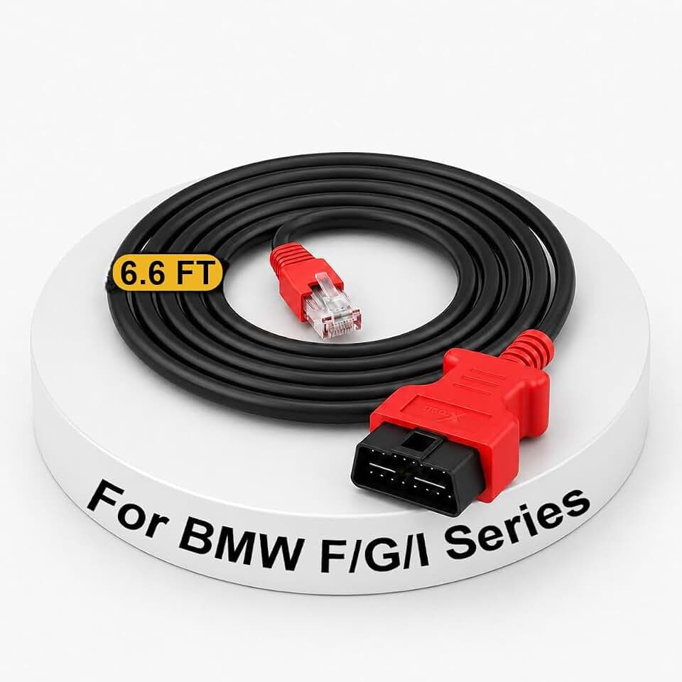 ENET OBD2 Cable for BMW F/G/i Series Ethernet Adapter Pure Copper 2M/6.6ft
