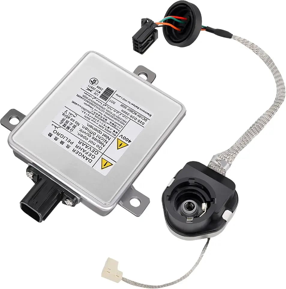 W3T19371 Xenon HID Headlight Ballast W/ Igniter - Compatible with Acura TL, TL-S, TSX, ZDX, RDX, MDX, CSX, Honda CR-Z, Odyssey, Mazda CX-5, CX-9, 3, Mitsubishi Outlander - Replaces W3T15671 W3T16271