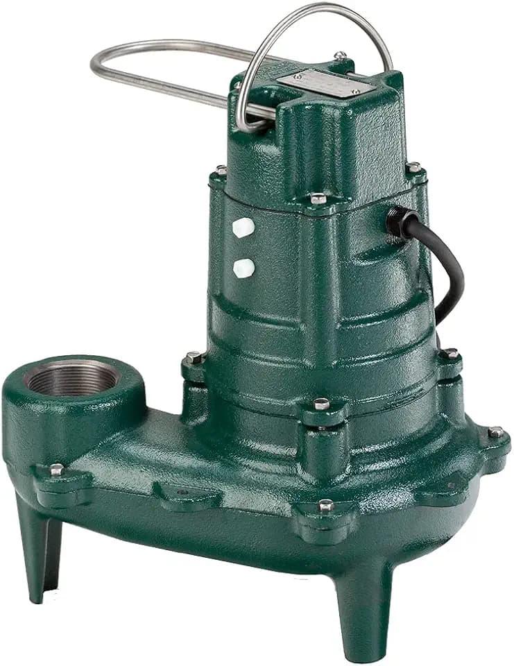 Zoeller Waste-Mate 267 Sewage Pump, 1/2 HP