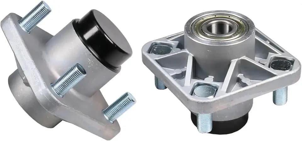 Front Wheel Hub Assembly 2 PCS Replacement for 2003-UP Club Car DS & Precedent Golf Cart OEM# 102357701 with Hub Bearing/Oil Seal/Dust Cover