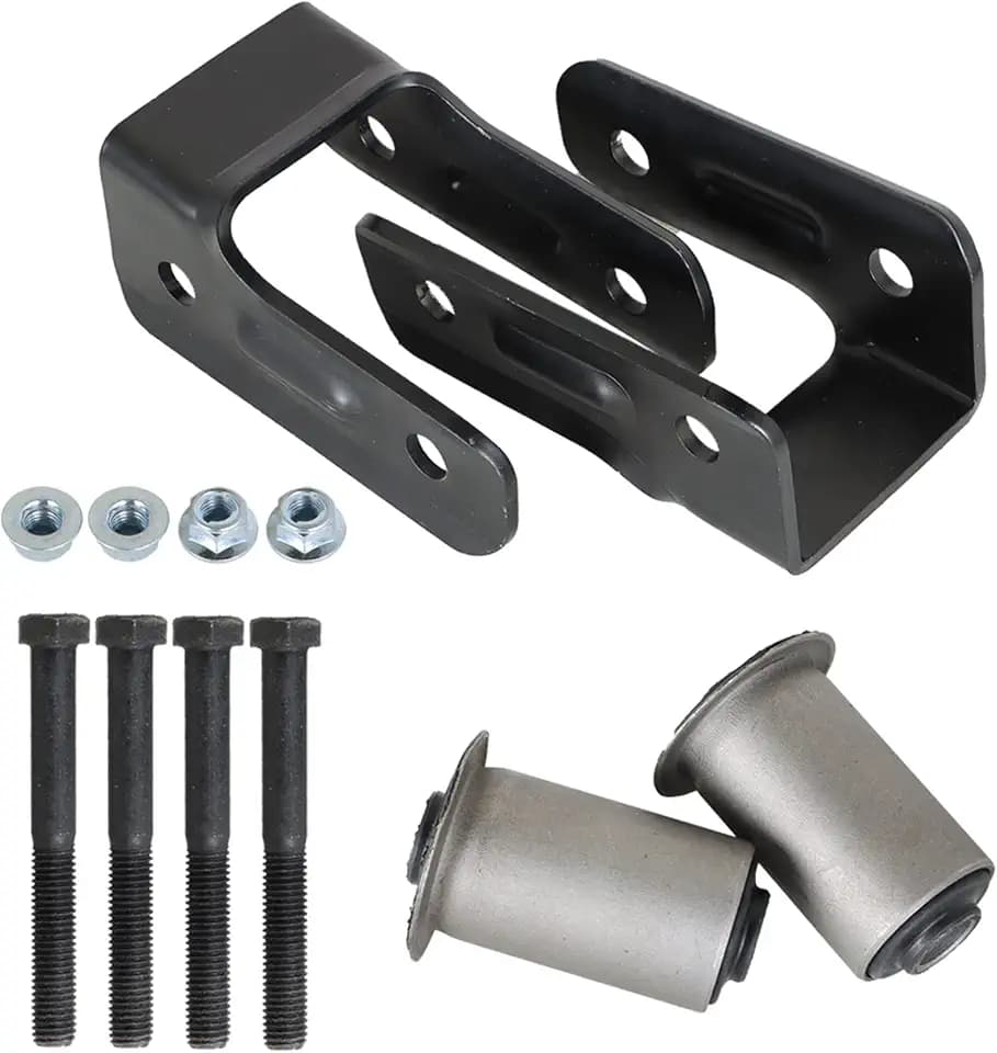 Pair Rear Leaf Spring Shackle Kit Replacement for Chevy Blazer S10 Replacement for GMC Jimmy S15