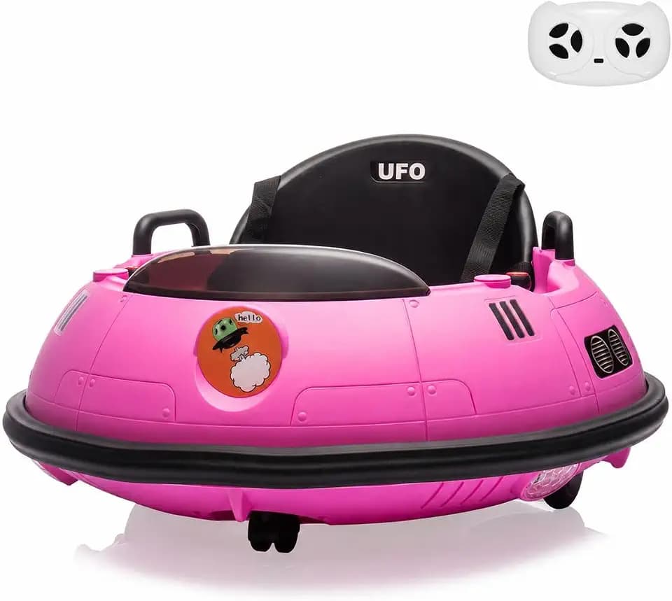 Garvee 12V Kids Bumper Car, Electric Bumper Cars for Boys Girls